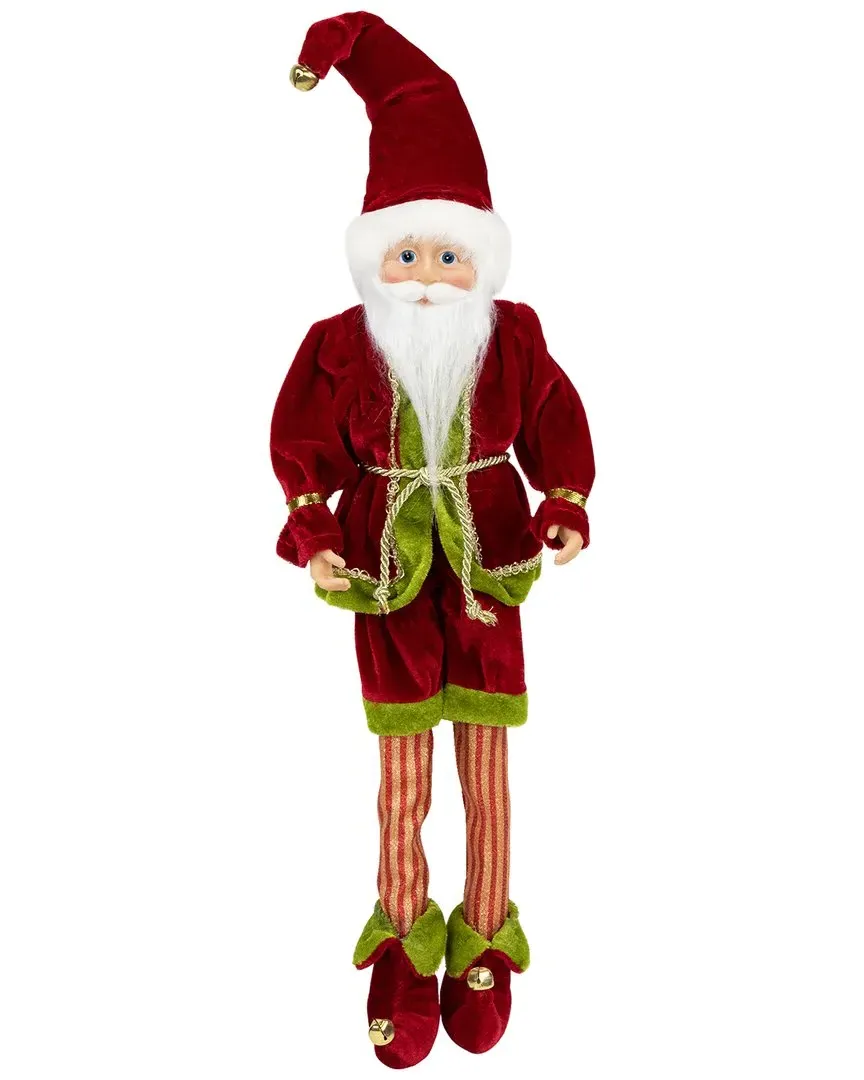 Elf Monarch Poseable Christmas Figure - Red image