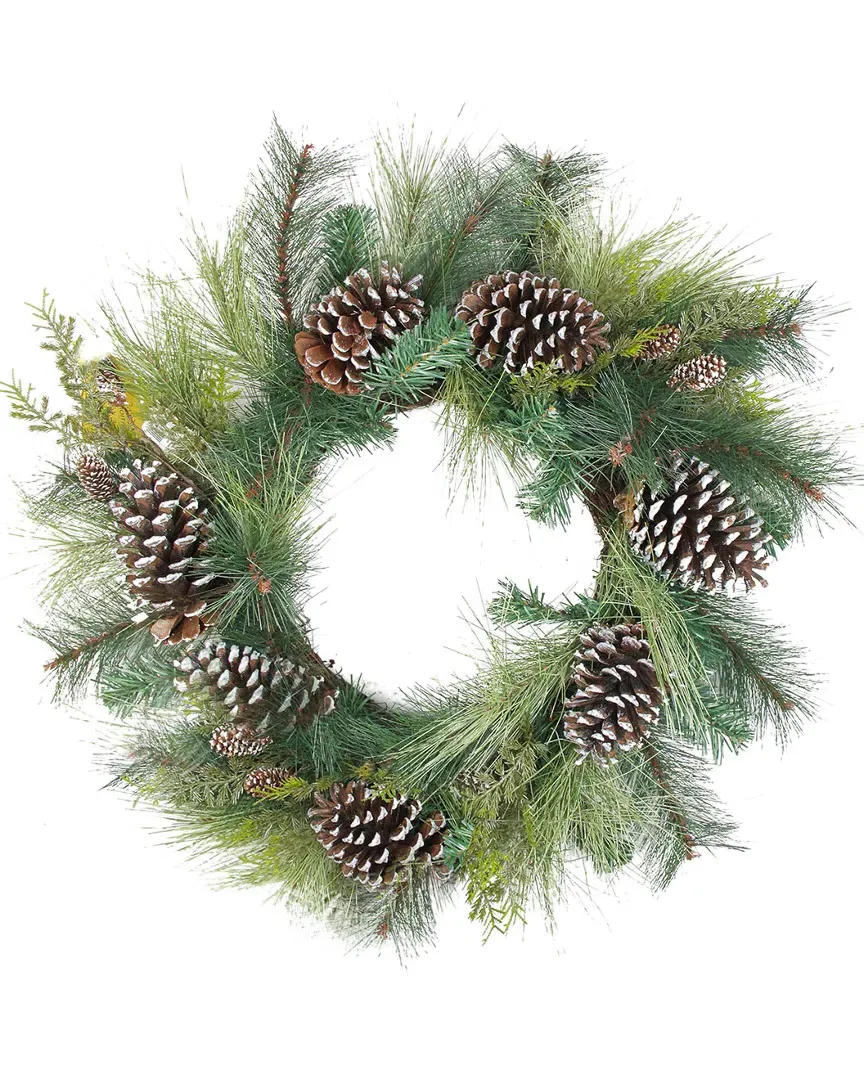 Mixed Pine & Pine Cone 28-inch Christmas Wreath image