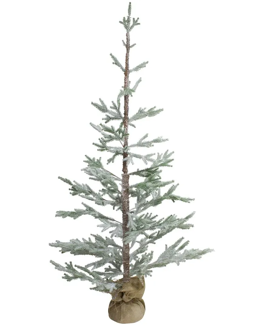 Northlight 5ft Slim Pine Artificial Christmas Tree - Green image