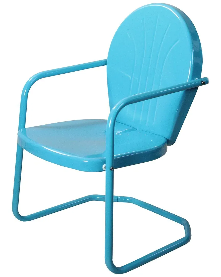 Tulip Armchair - Blue, Steel