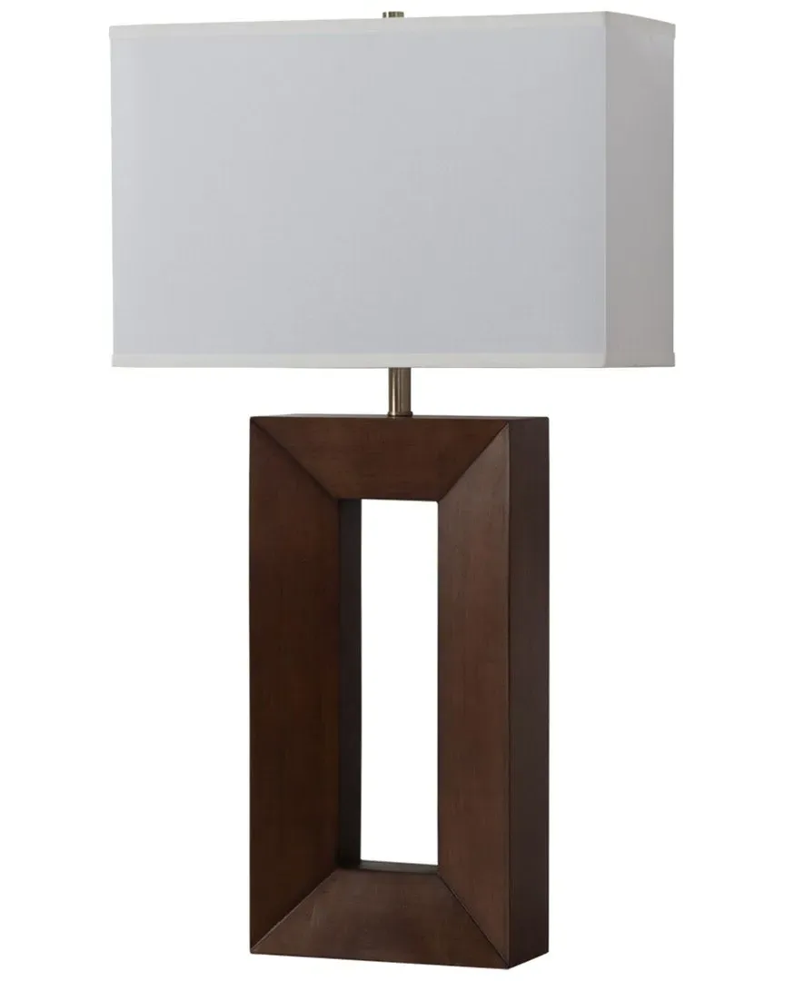 Julie Standing Table Lamp - Walnut, Wood