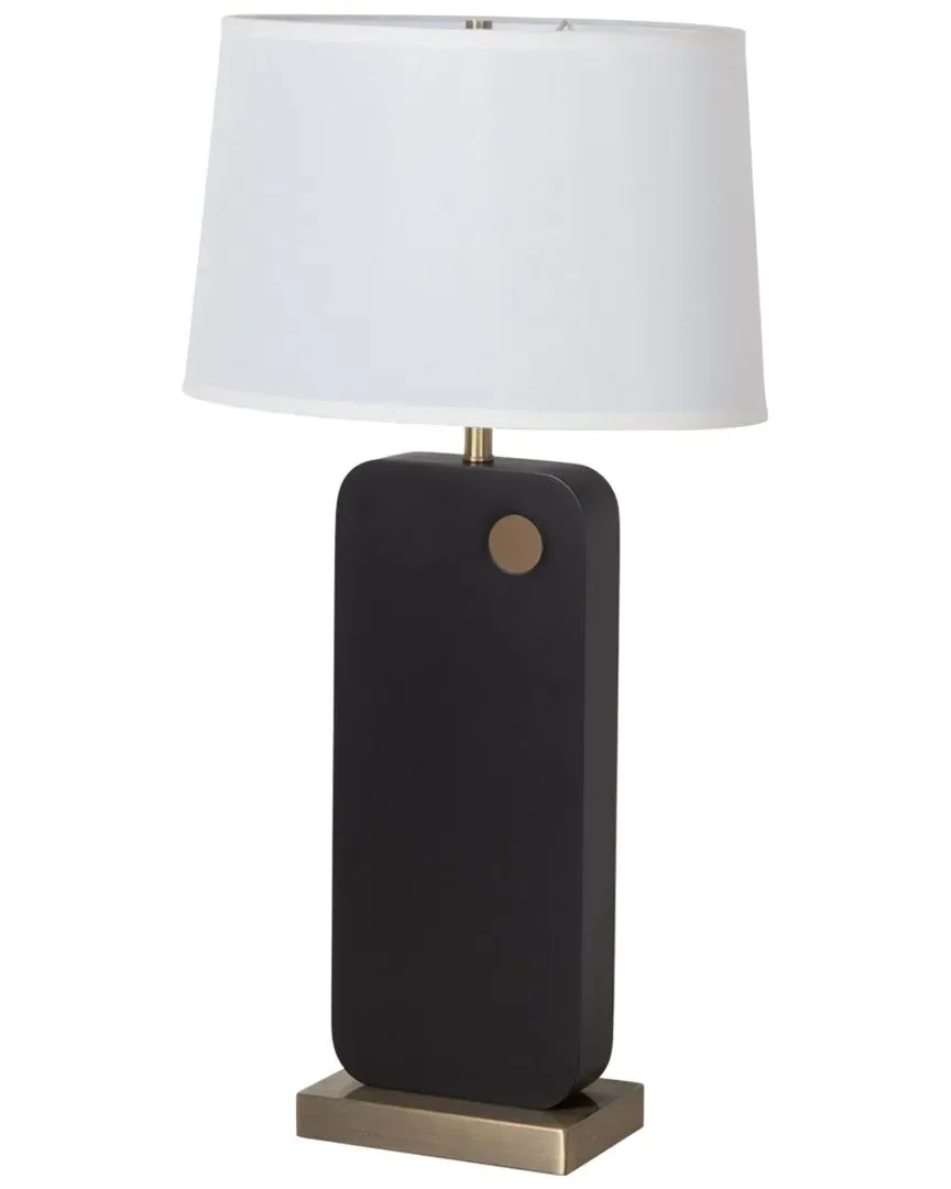 Laurel Table Lamp with Touch Dimmer - Ebony, Brass image