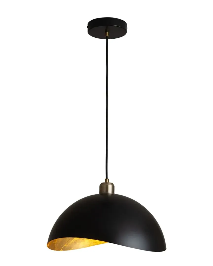 Luna Bella Large Pendant Light - Matte Black, Steel