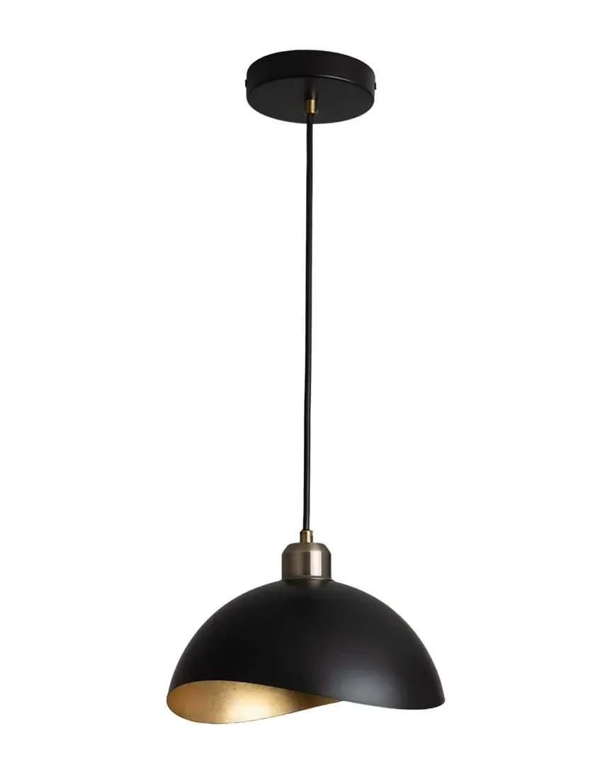 Luna Bella Small Pendant Light - Matte Black, Steel