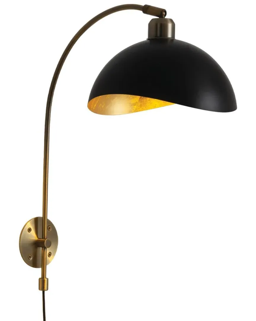 Luna Bella Wall Sconce - Weathered Brass, Steel