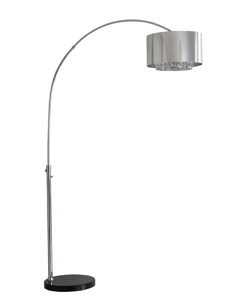 Marilyn 94in Arc Floor Lamp - Chrome image