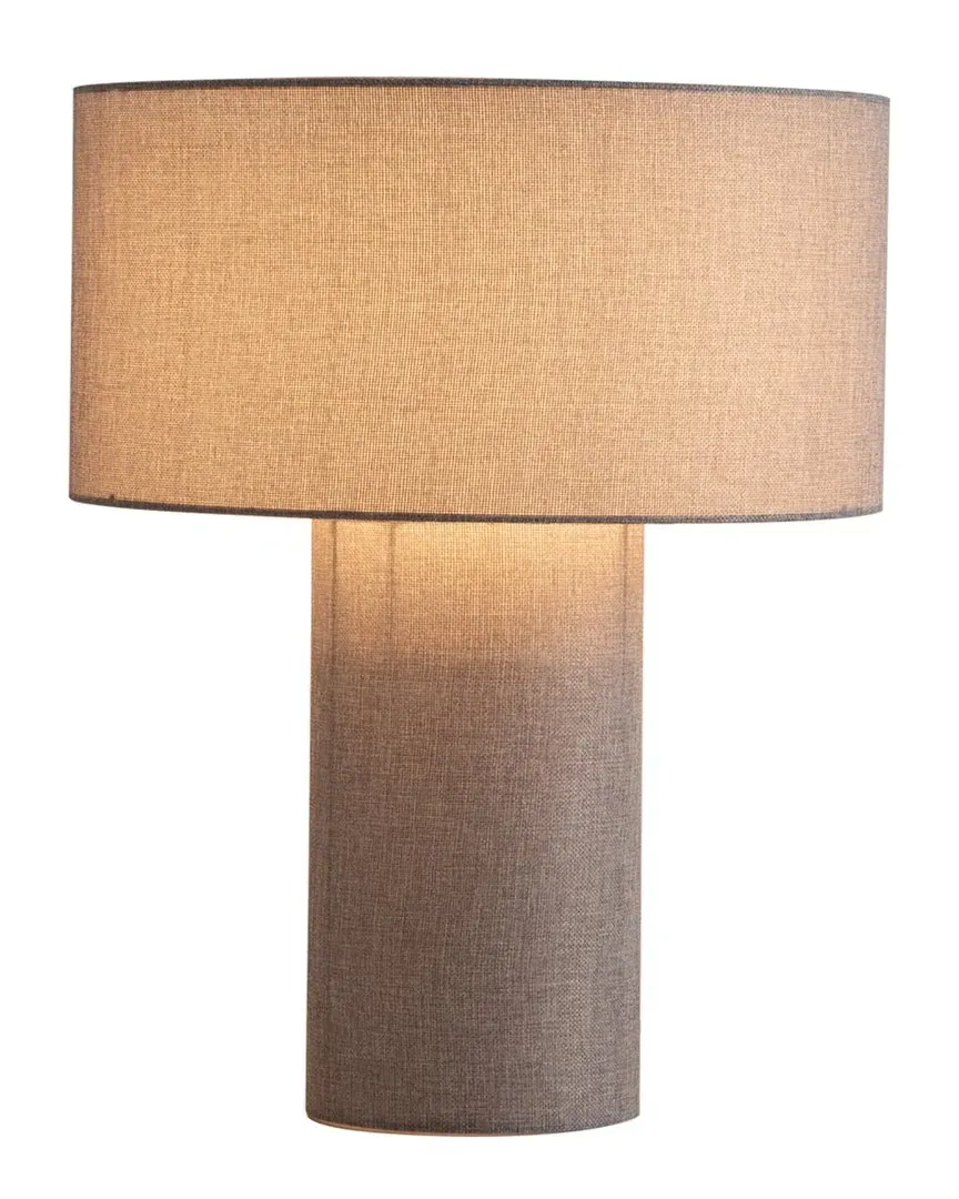 Moonlight Table Lamp with Linen Shade - Gray image