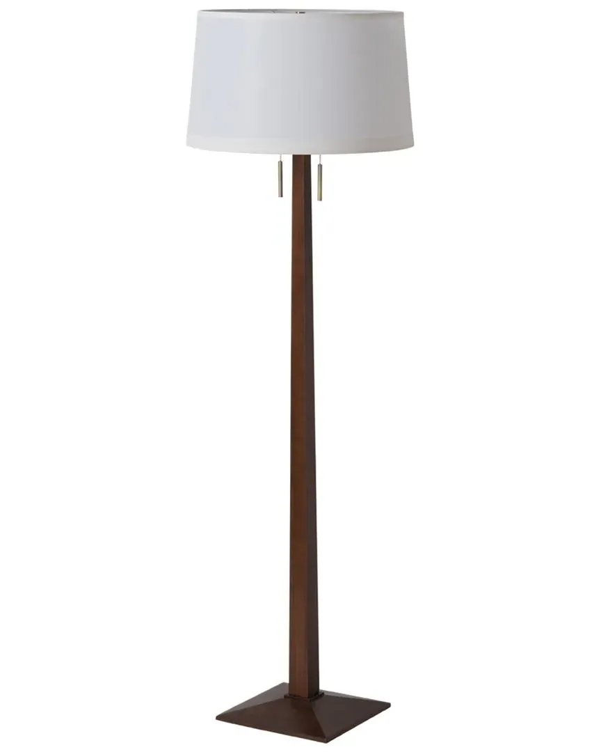 NOVA Taper Floor Lamp - Walnut, Steel image