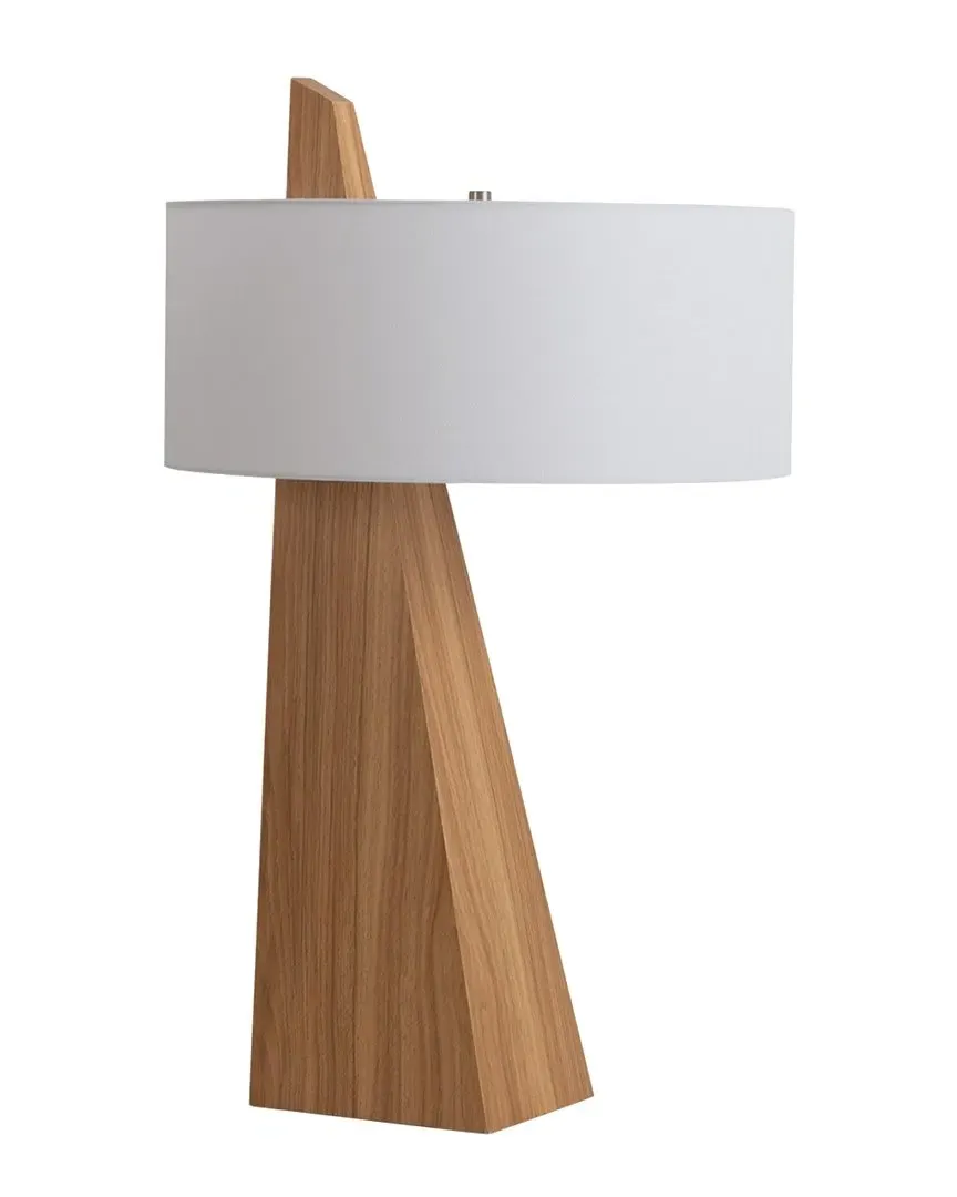Obelisk Table Lamp - Natural Ash, Wood