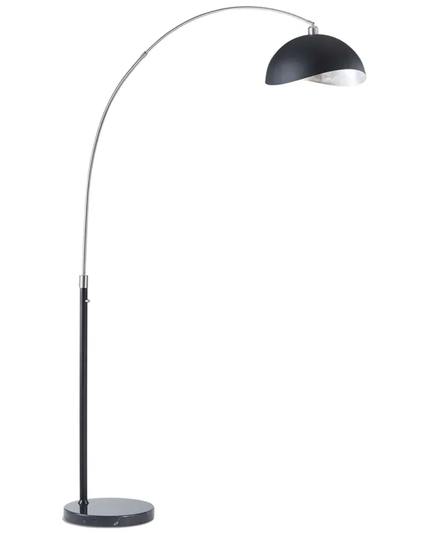 Orson 3-Light Arc Floor Lamp - Black, Steel image