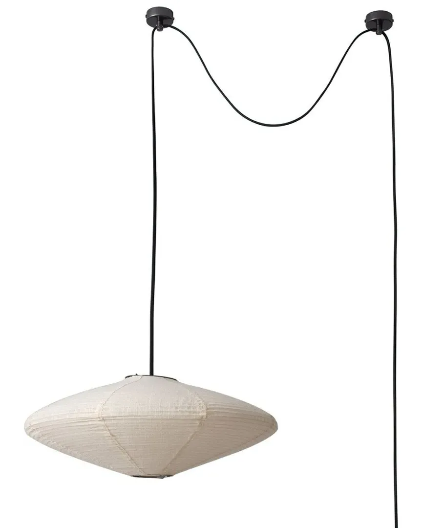 Roswell Pendant Swag Light - Matte Black, Steel image