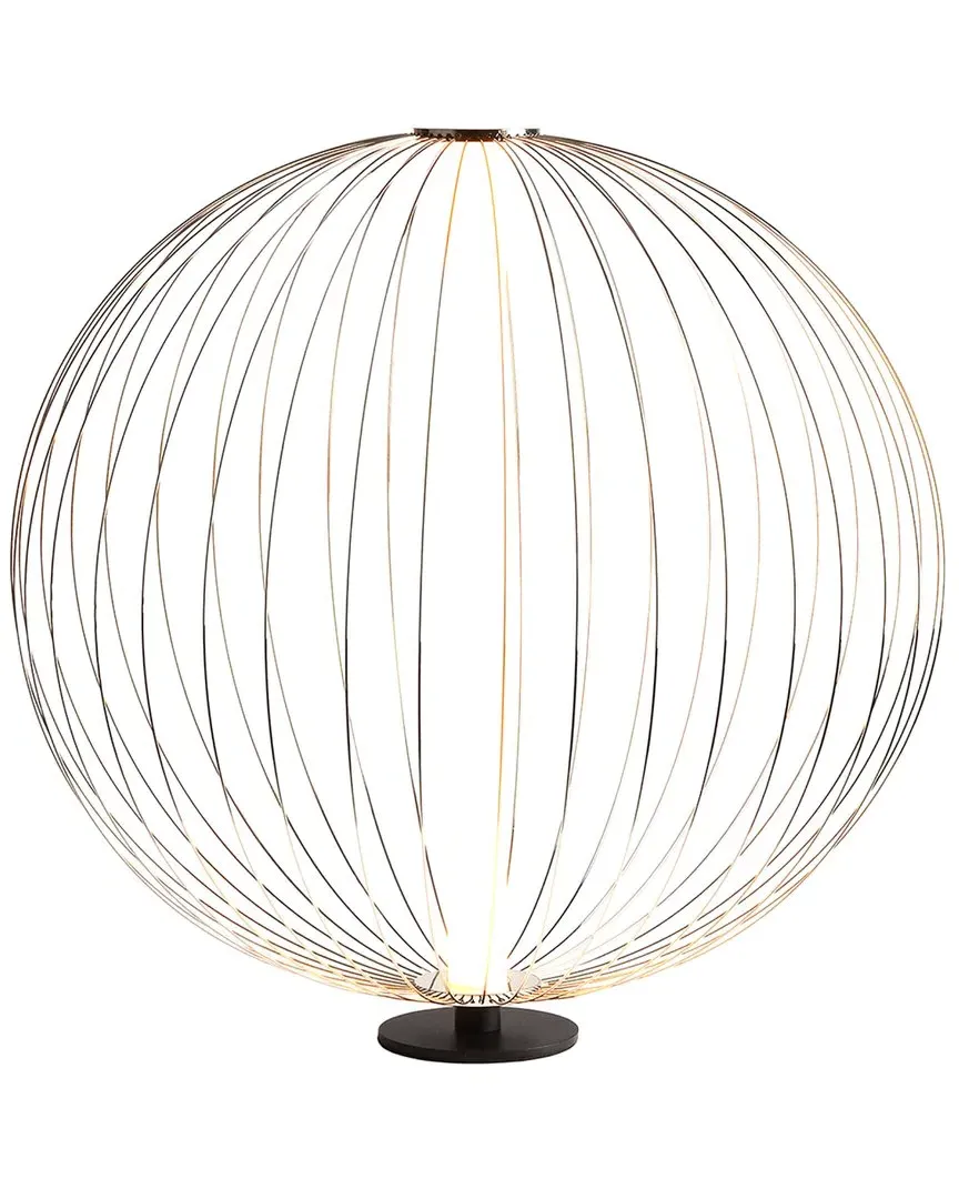 Spokes Table Lamp with LED Module - Steel image