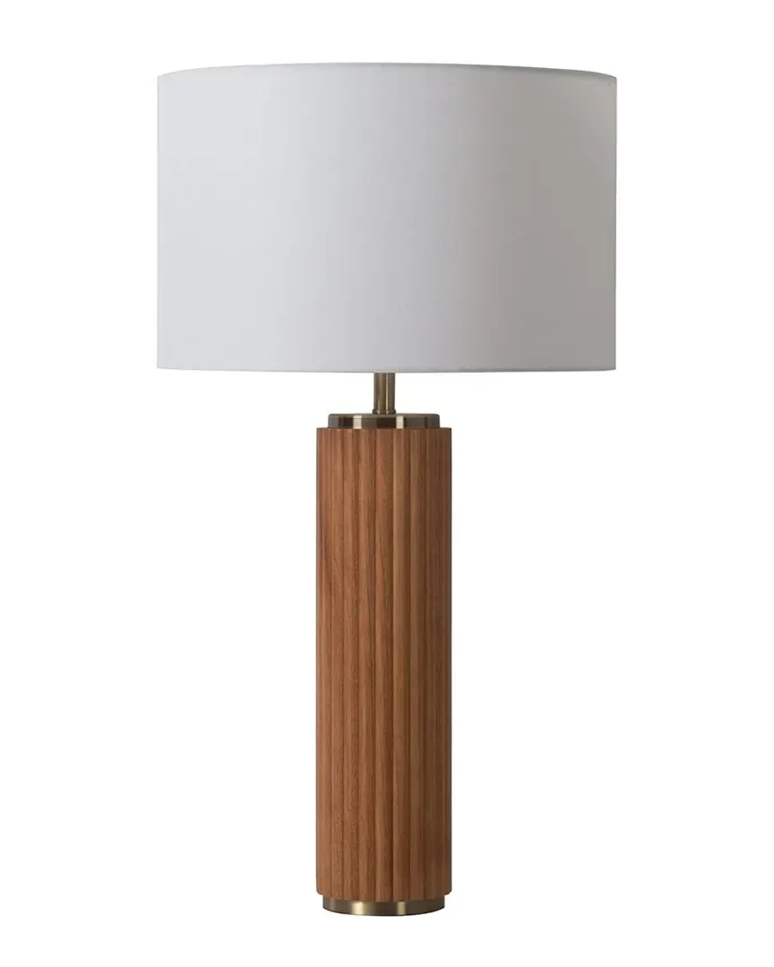 Tambo Table Lamp - Natural Ash, Weathered Brass image
