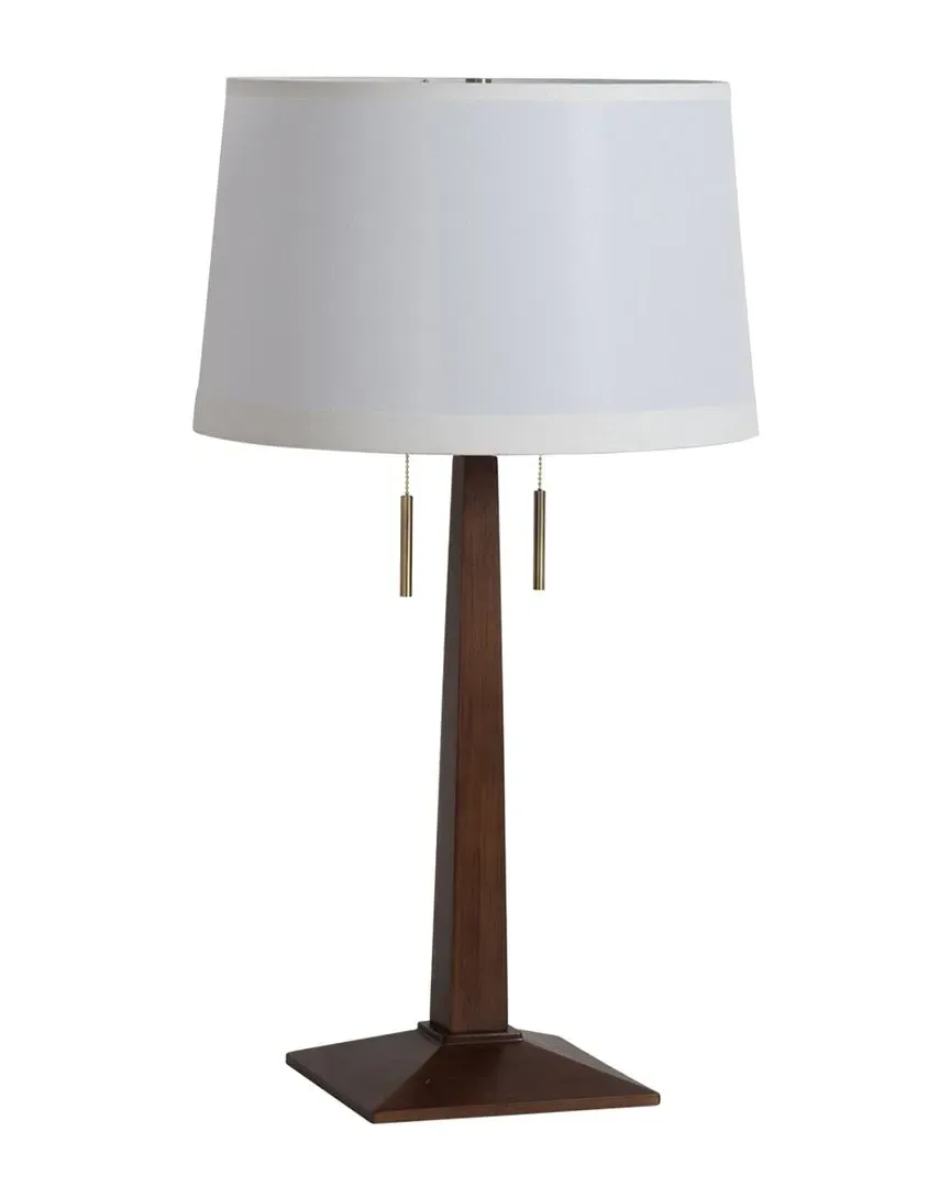 Taper Table Lamp - Walnut, Brass image