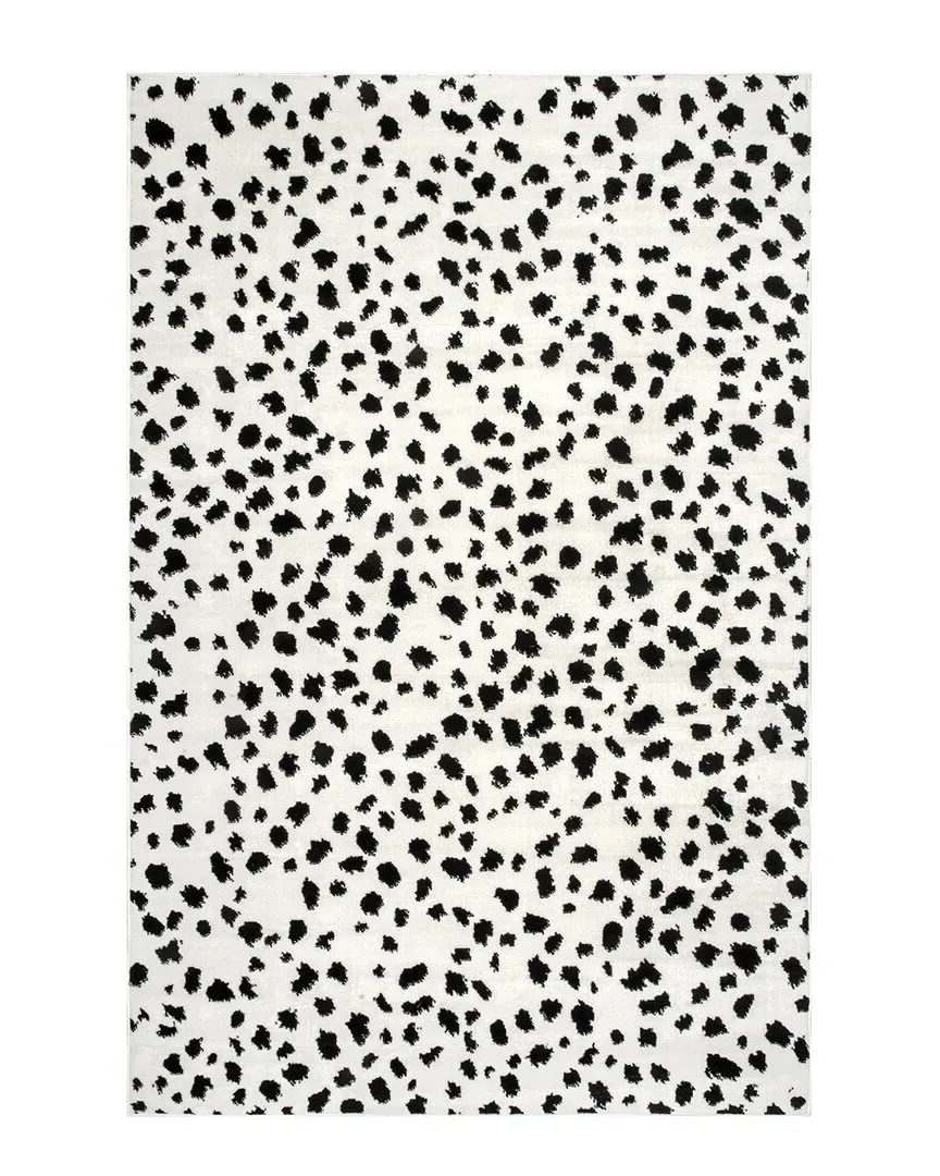 Brooks Leopard Print Rug - Beige, Polypropylene image