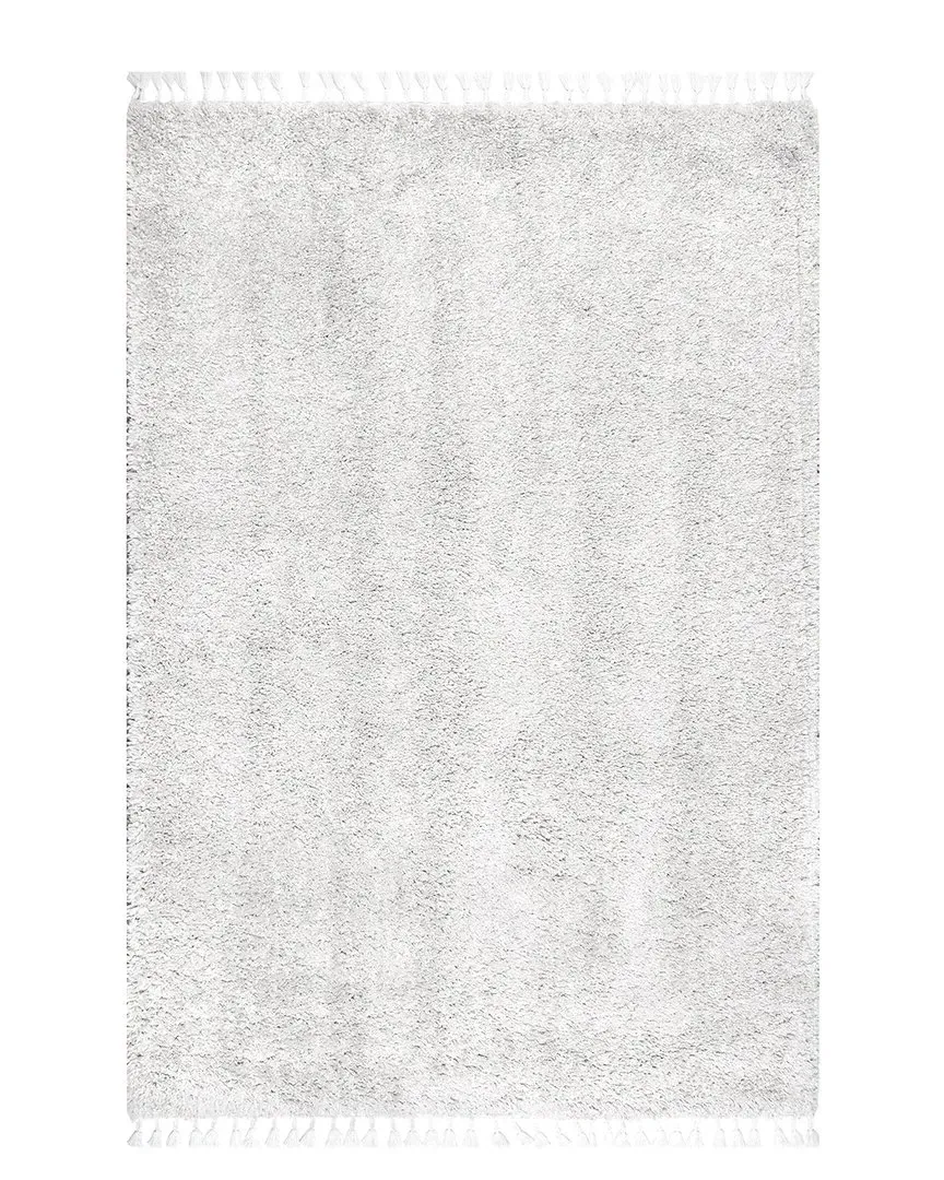 nuLOOM Shag Neva Rug - Ivory, Polypropylene image
