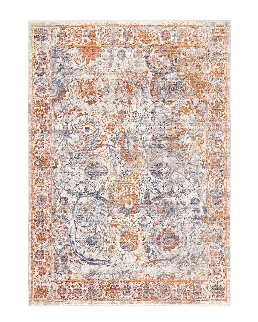 Sonia Persian Fringe Rug - Orange image
