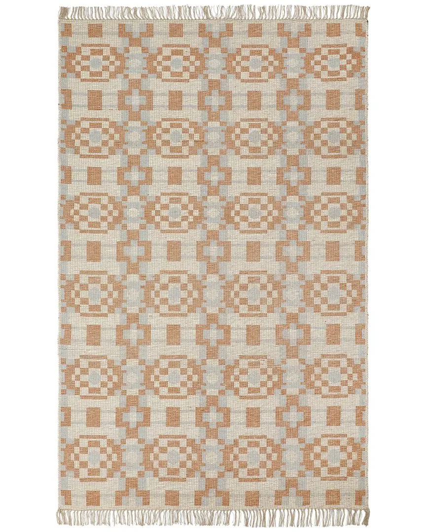 Aurora Flatweave Wool Rug - Red