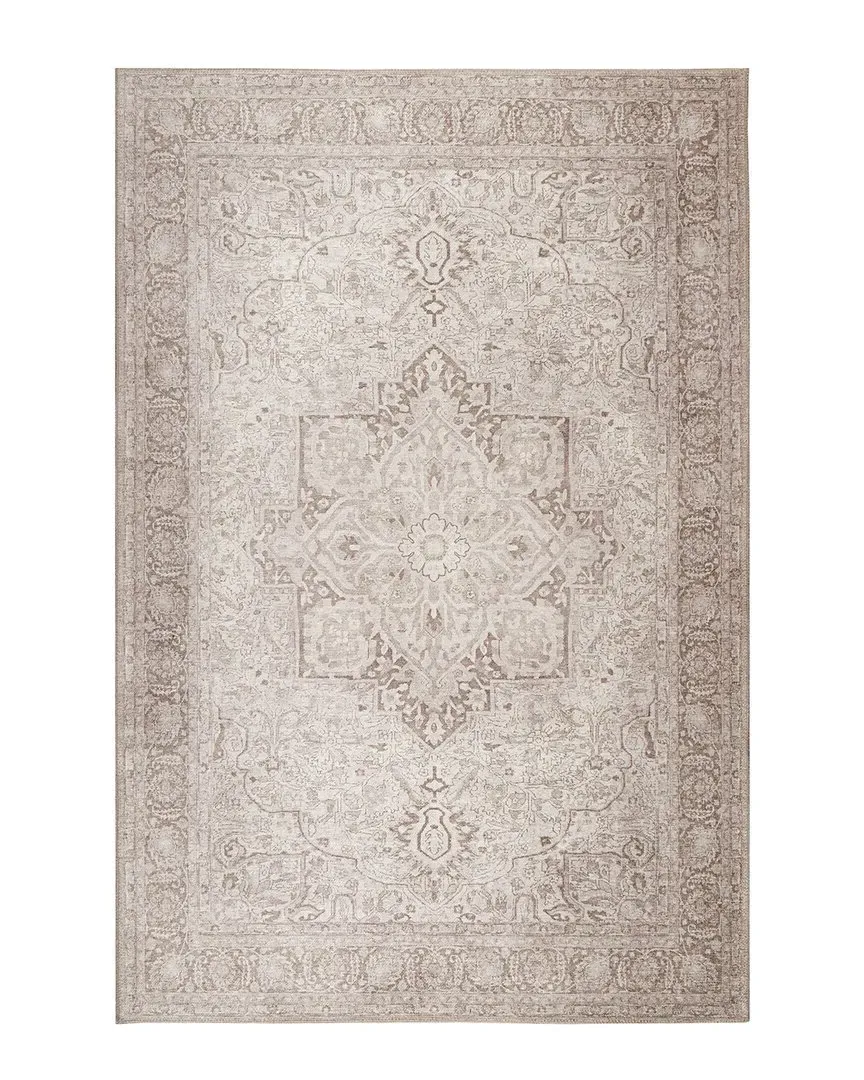 Bergen Power Loomed Area Rug - Neutral, Polyester
