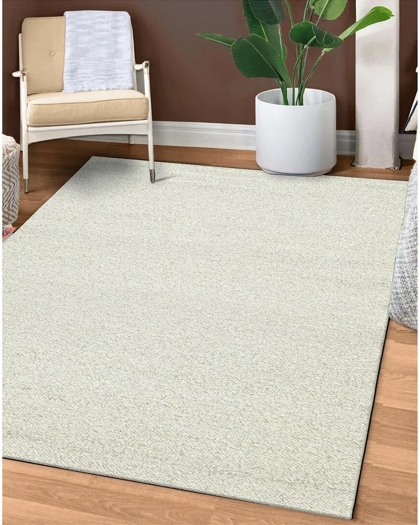 Farah Flatweave Wool Rug - Ivory image