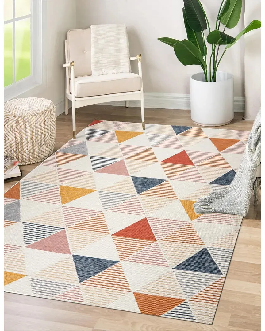 Flatweave Plaza Rug - Multi, Polypropylene