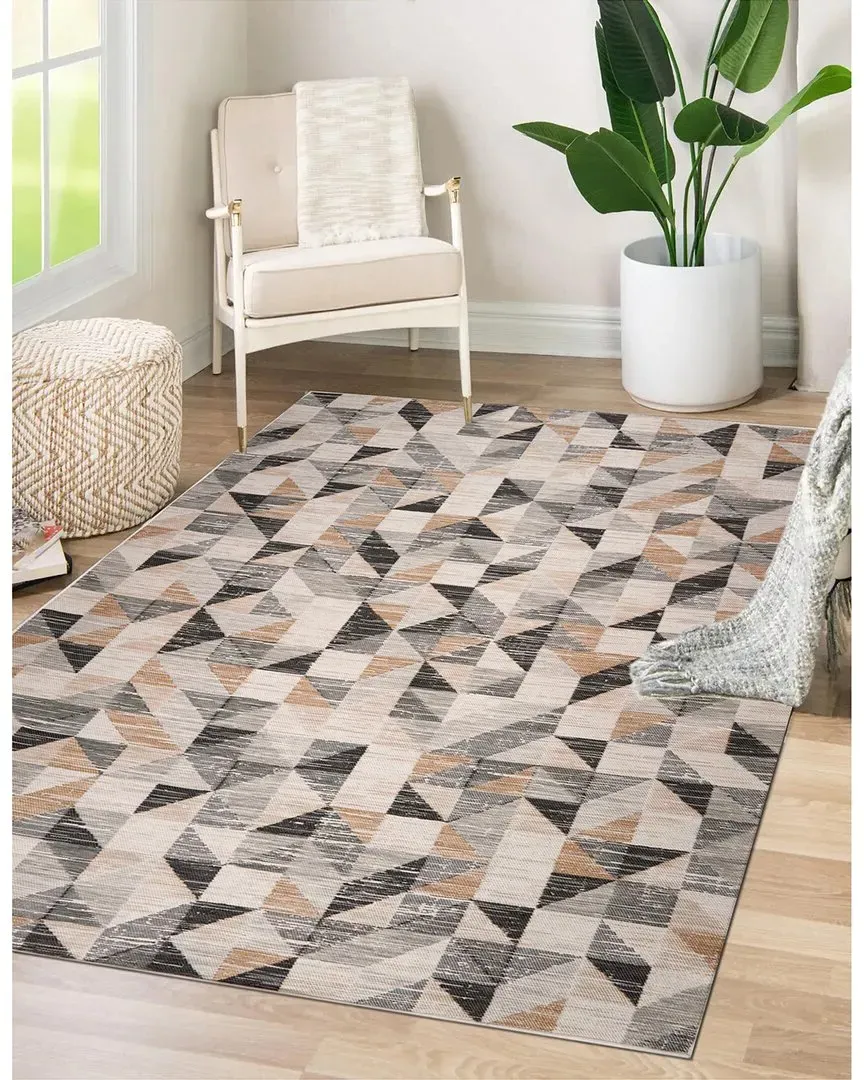Flatweave Plaza Rug - Neutral, Polypropylene