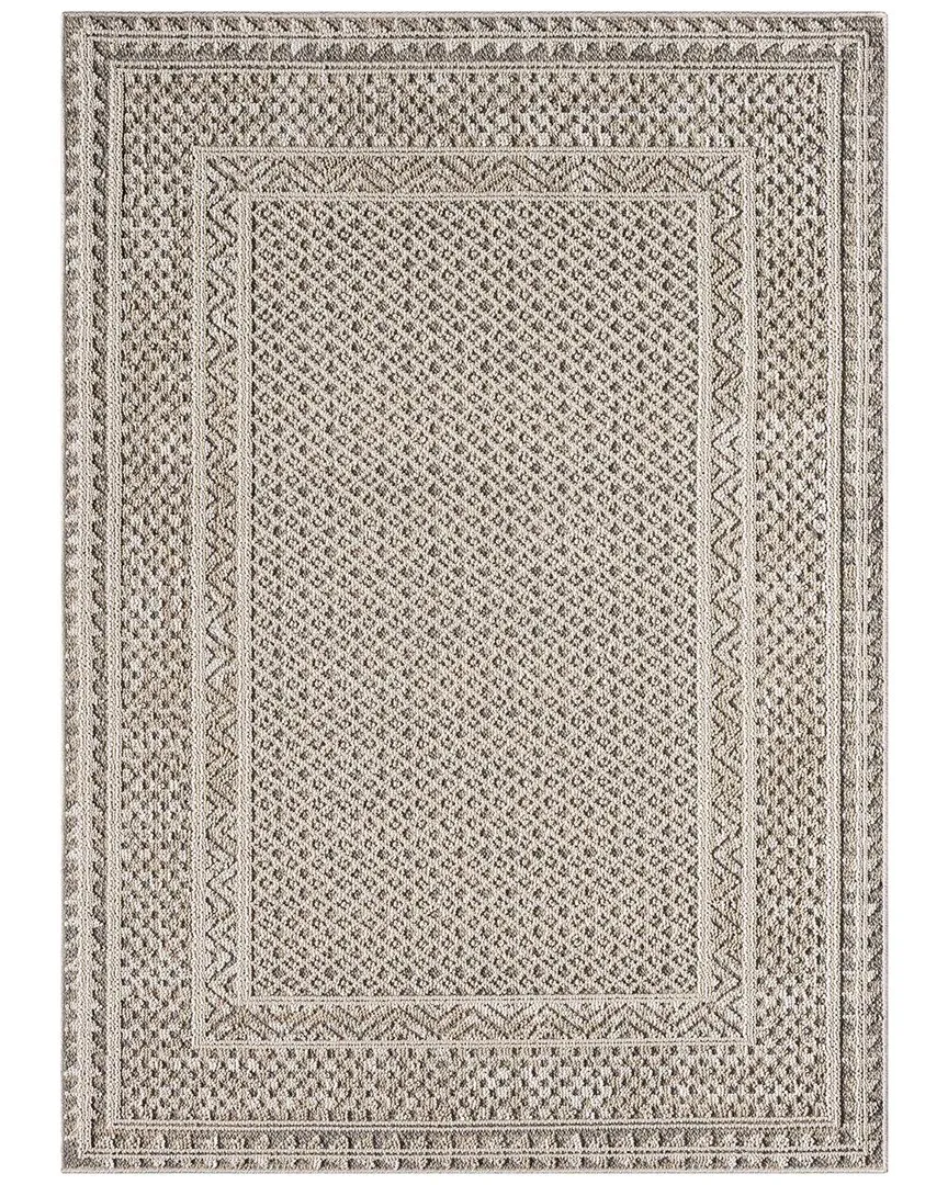 Flatweave Resort Rug - Beige, Polypropylene