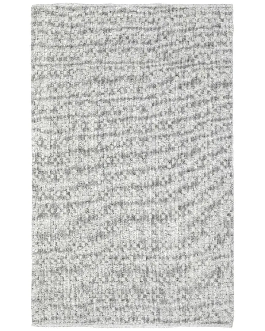 Hand Loomed Star Rug - Grey, Polyester