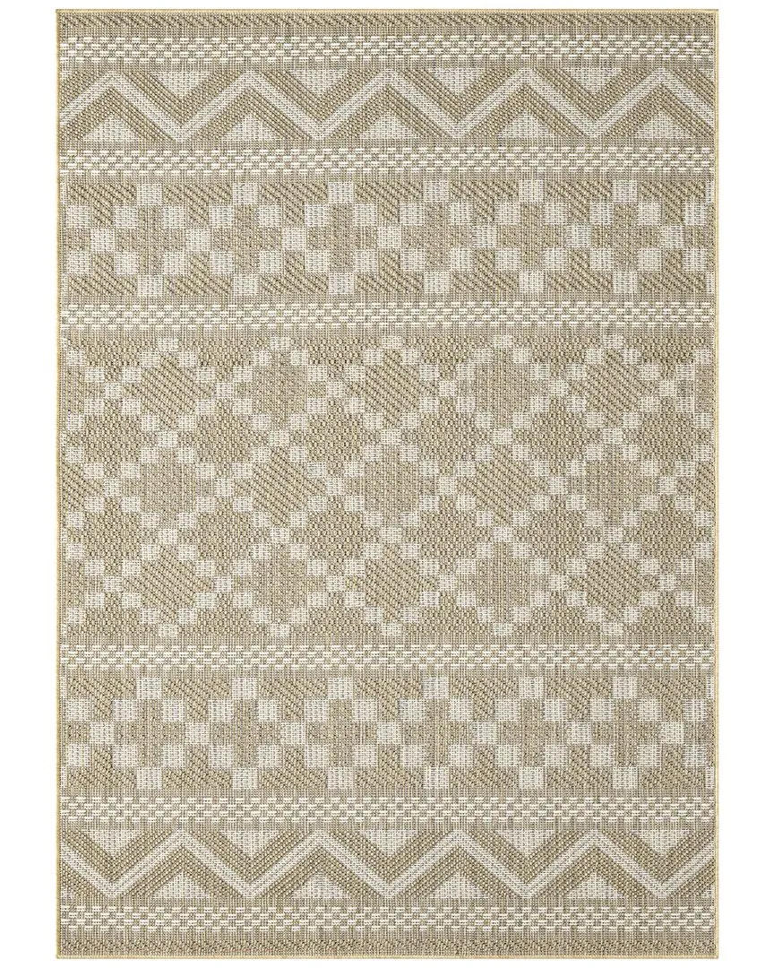 Harvest Power Loomed Rug - Beige, Polypropylene