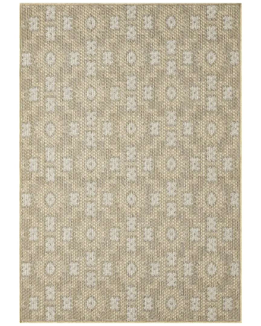 Harvest Power Loomed Rug - Beige, Polypropylene