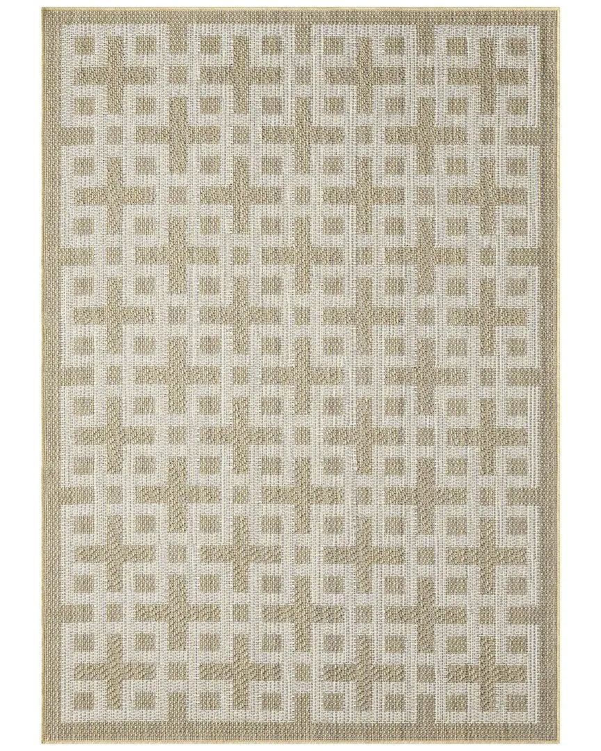 Harvest Power Loomed Rug - Beige, Polypropylene image