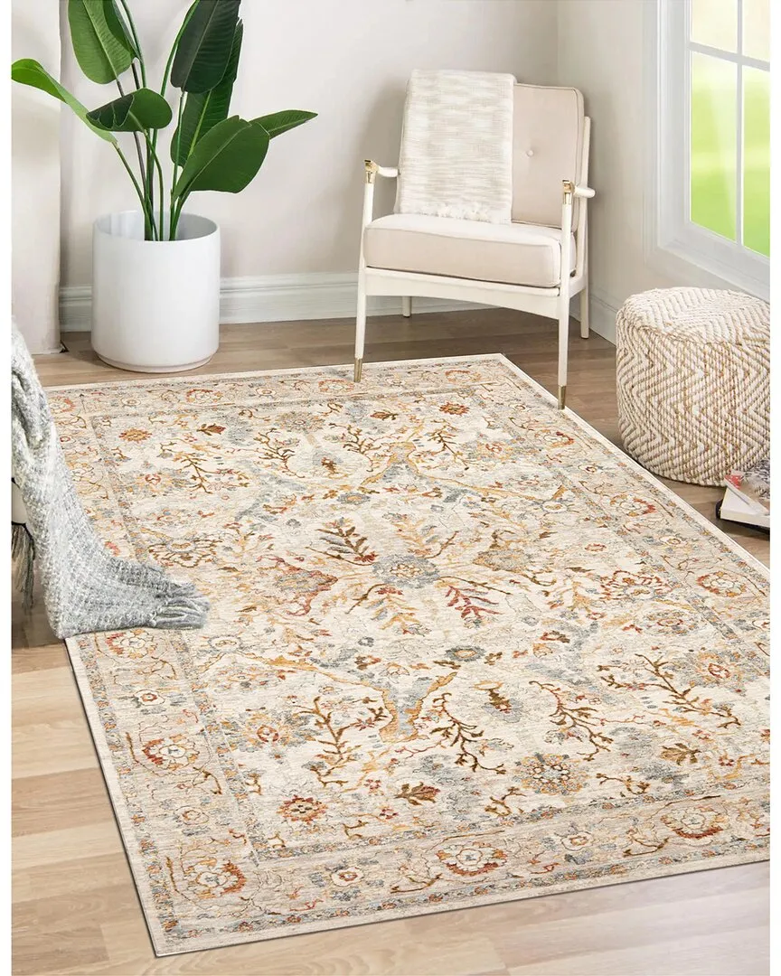 Impressions Kashan Power Loomed Area Rug - Multi, Polyester