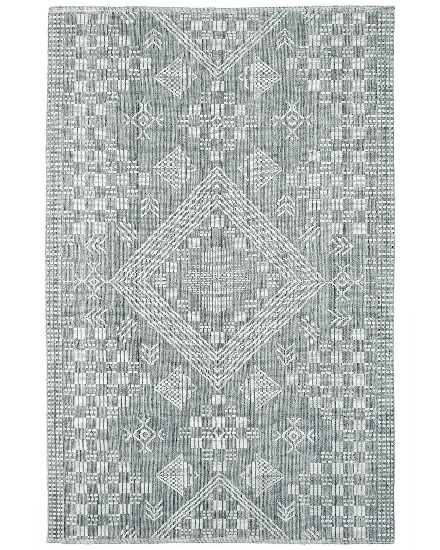 Layla Flatweave Rug - Green, PET