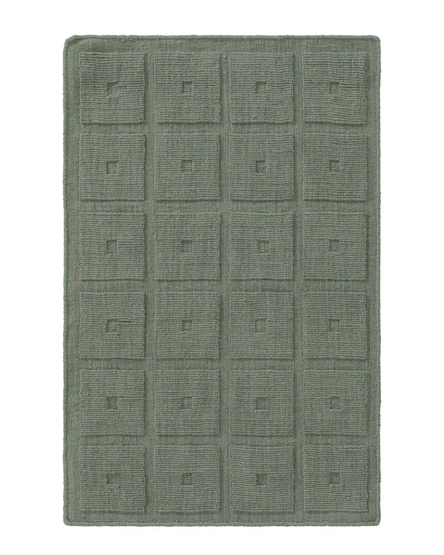 Luna Hand Loomed Wool Rug - Green