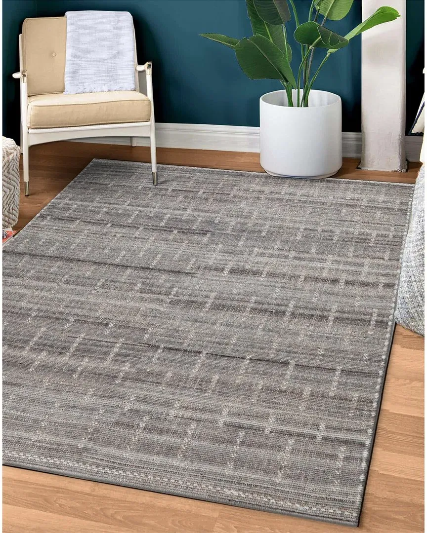 Mesa Hand Knotted Wool Rug - Grey