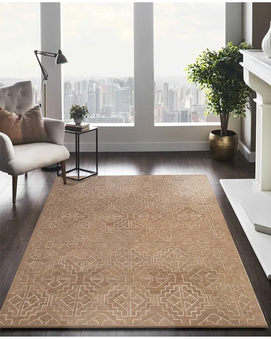 Nomad Hand Tufted Rug - Red, Wool