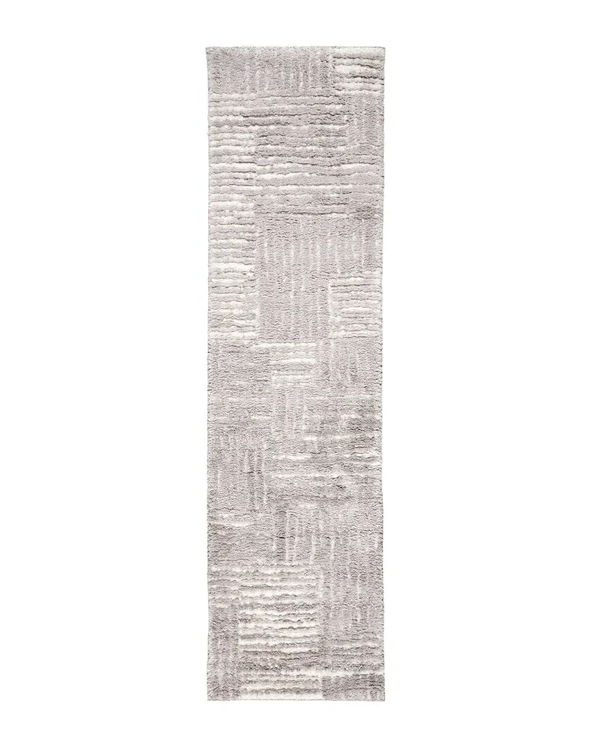 Oslo Power Loomed Rug - Grey, Polyester