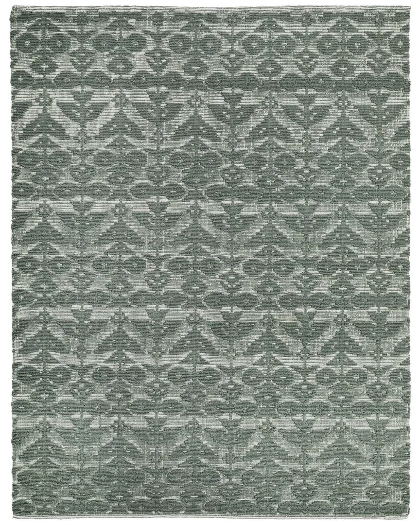 Savanna Hand Loomed Wool Rug - Green