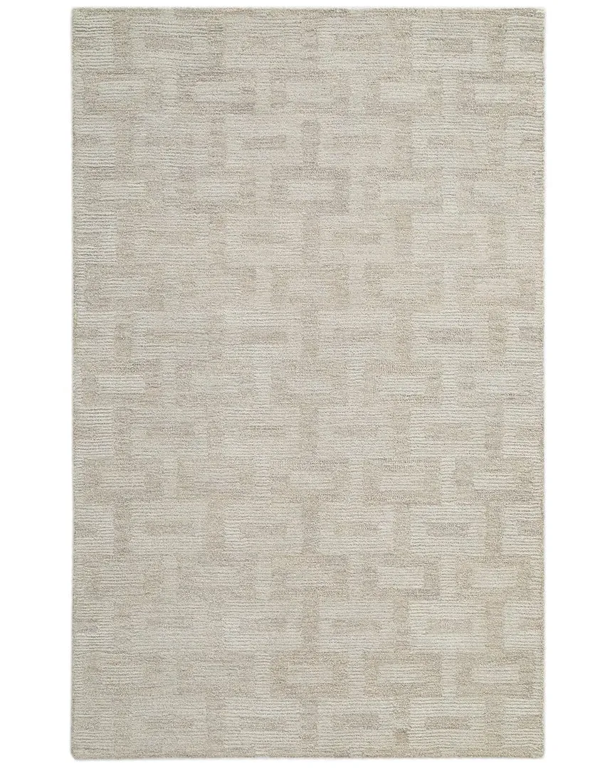 Shadows Hand Tufted Wool Rug - Brown image