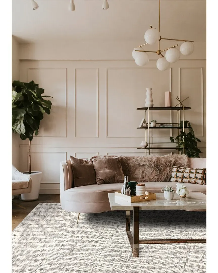 Shadows Hand Tufted Wool Rug - Charcoal