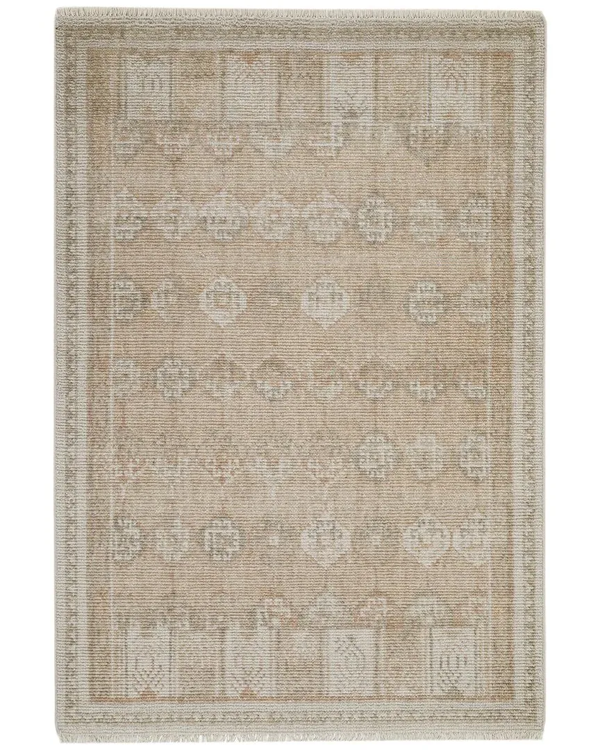 Sienna Hand Knotted Rug - Neutral, Wool image
