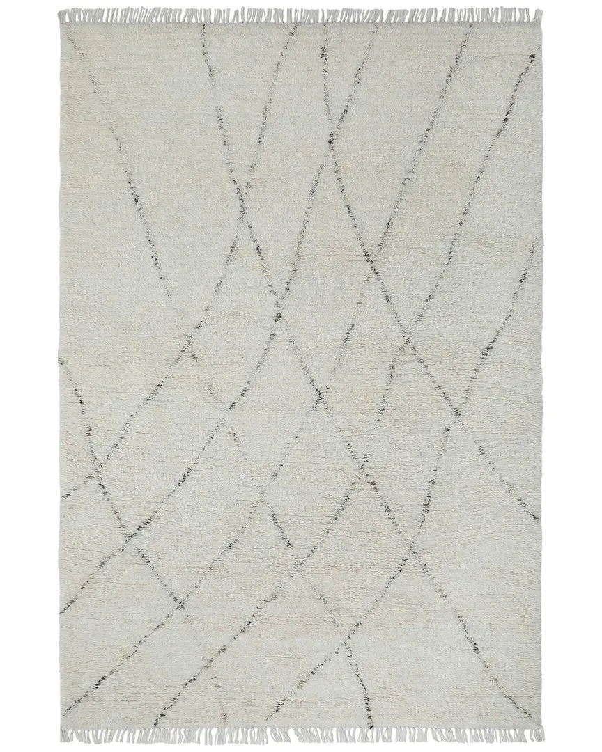 Turin Table Tufted Wool Rug - Ivory image