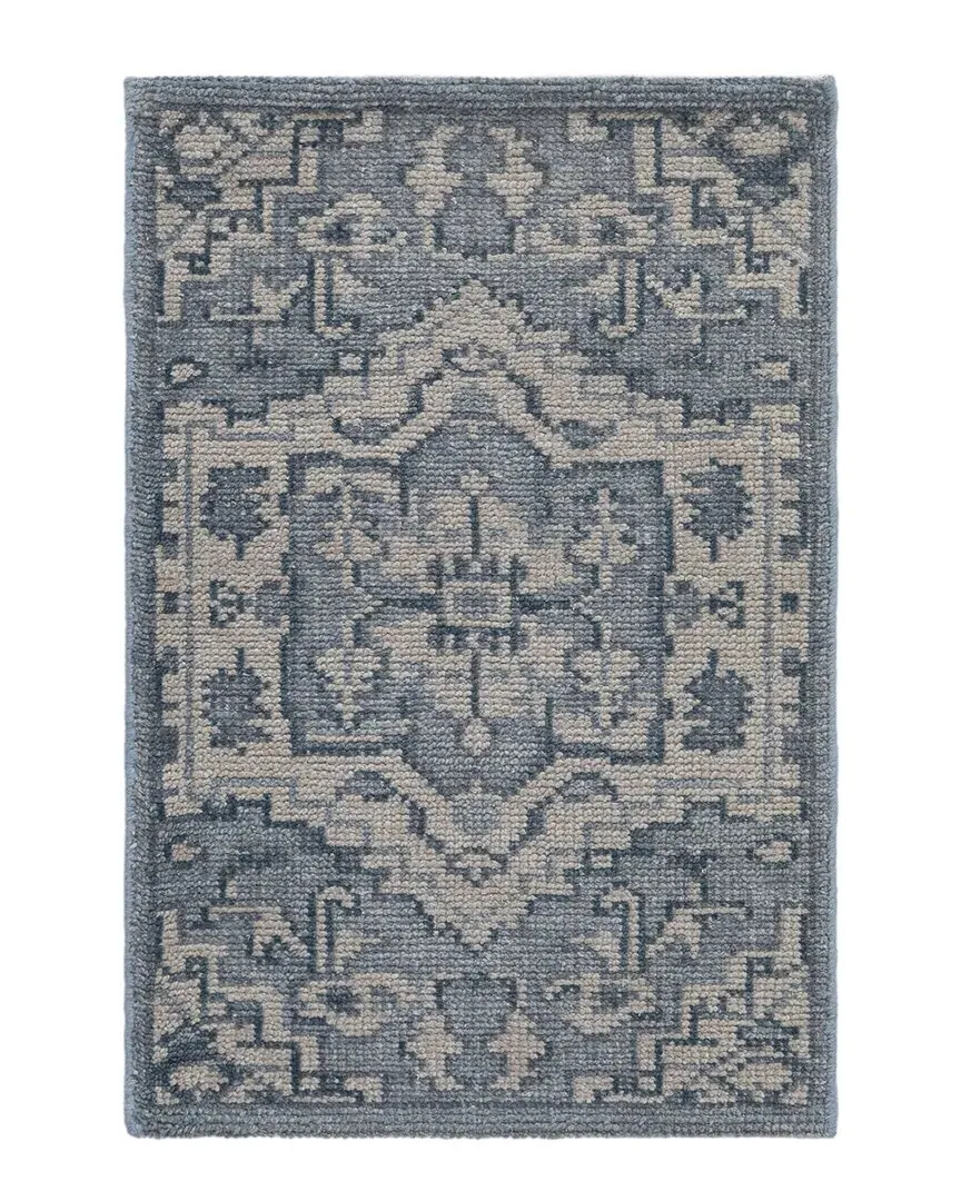 Tuscany Hand Knotted Wool Rug - Blue