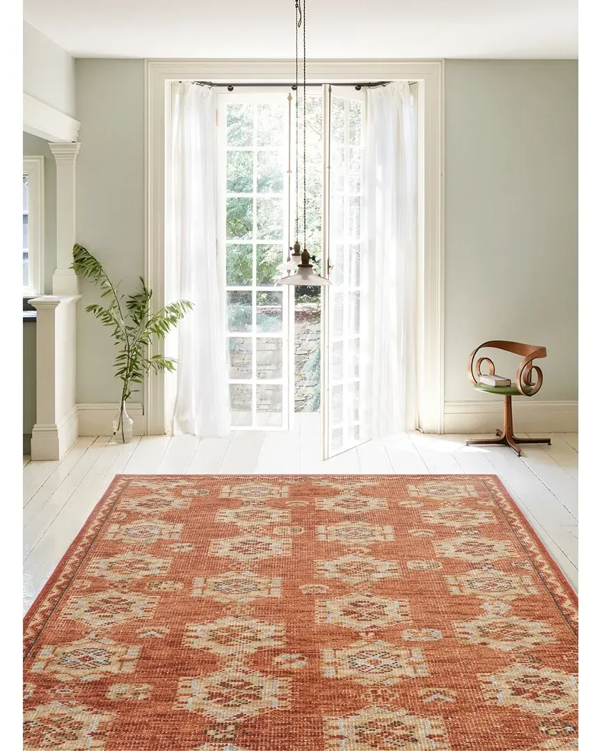 Tuscany Hand Knotted Wool Rug - Red