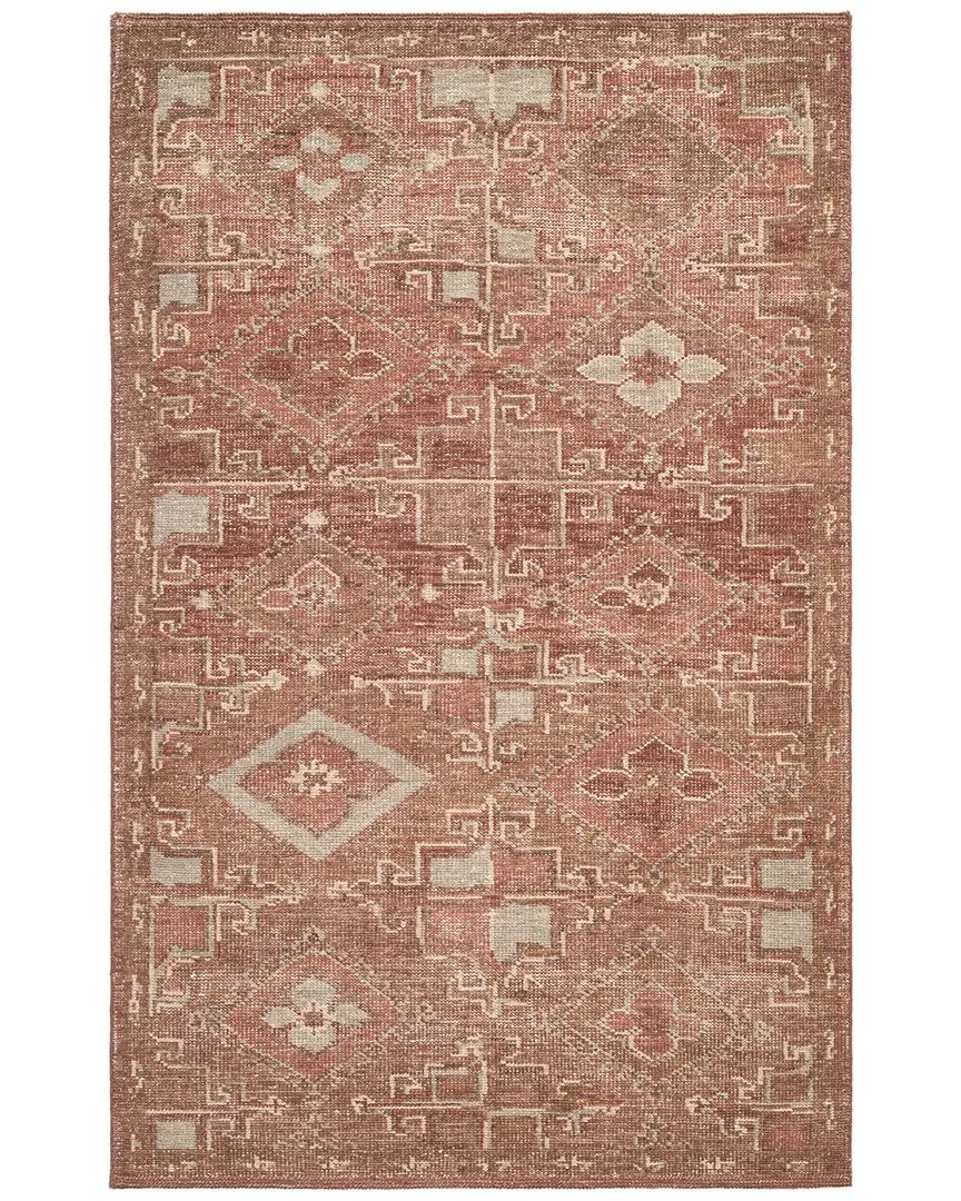 Tuscany Hand Knotted Wool Rug - Red