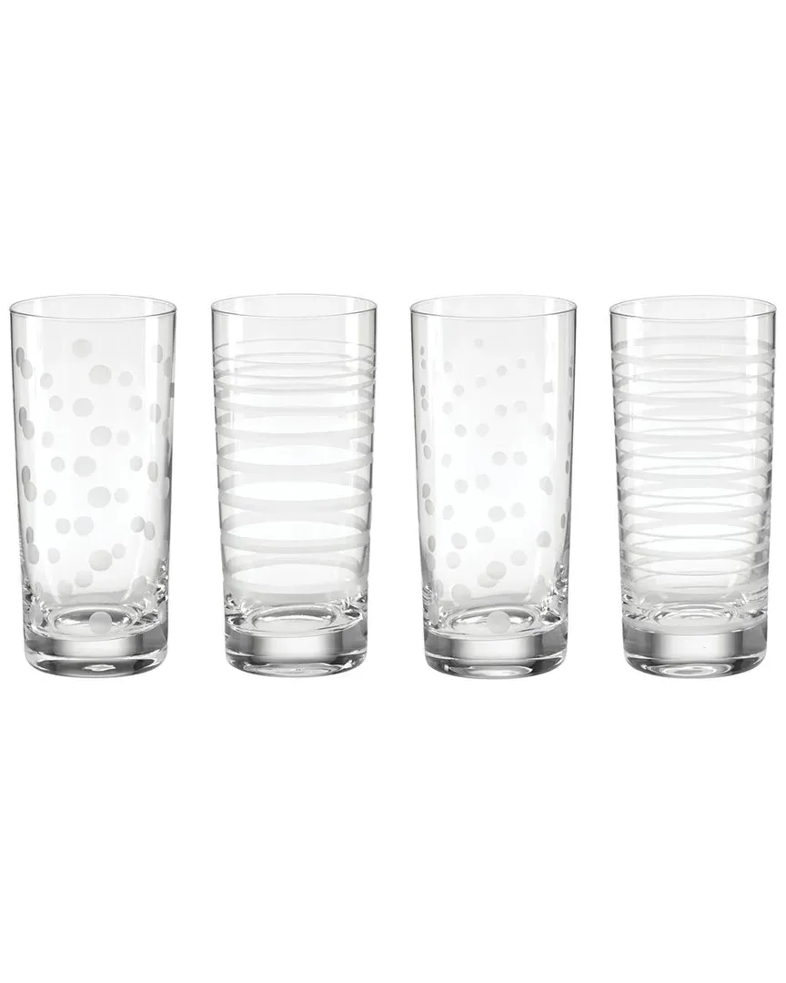 Mingle Hiball Glasses Set of 4 - Clear
