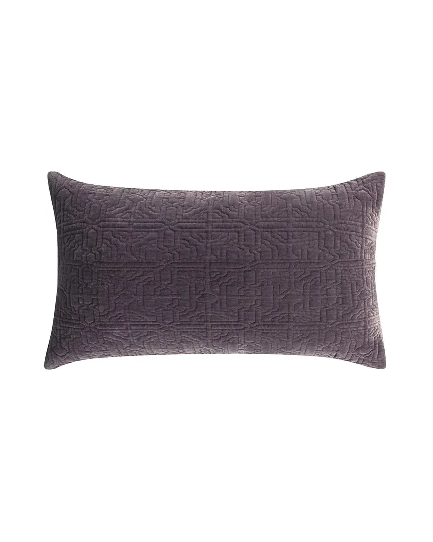 Duke Quilt Sham - Graphite, Cotton Velvet