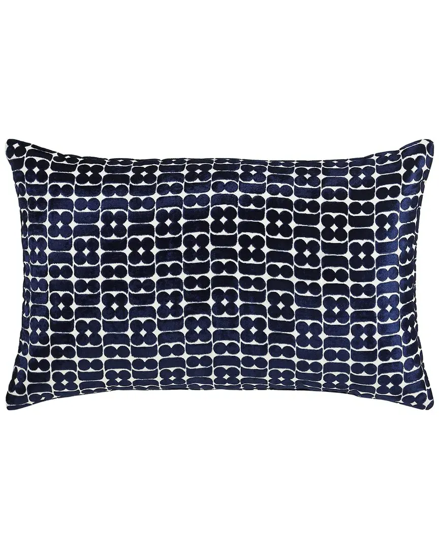 Laura Decorative Throw Pillow - Black, Velvet image