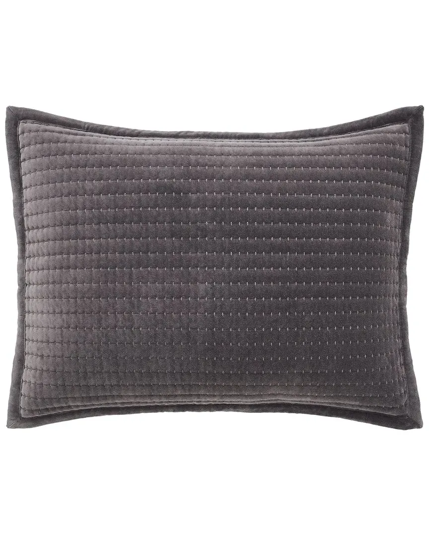 Milton Channel Stitched Velvet Sham - Cast