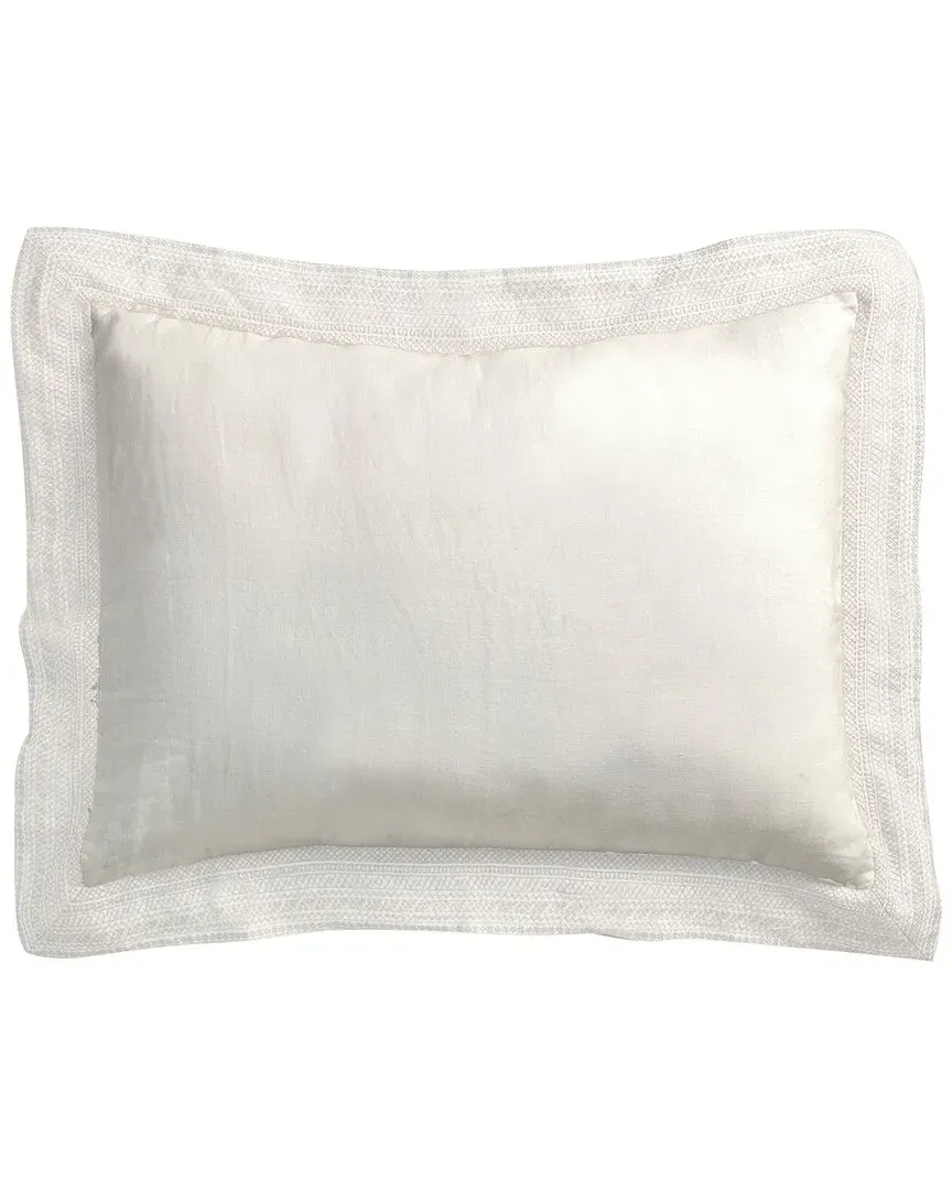 Parker European Linen Sham Set - White